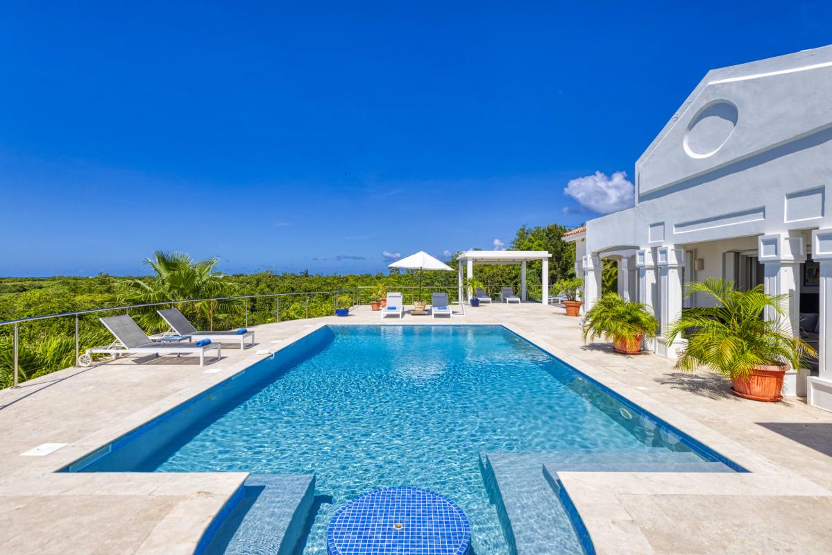 3.Location villa Oceane Terres Basses Saint Martin - Vue mer